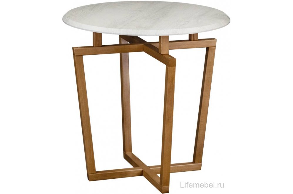 Журнальный столик Рилле 440 дуб дымчатый / бук