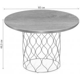 Журнальный столик Sheffilton SHT-TU49/ЛДСП 60