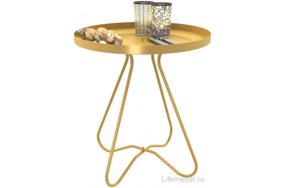 Журнальный столик SHT-CT3 золото