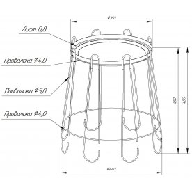 Журнальный столик SHT-CT6