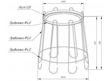 Журнальный столик SHT-CT6