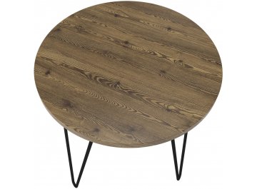 Журнальный столик SHT-CT79 светлый орех / черный муар