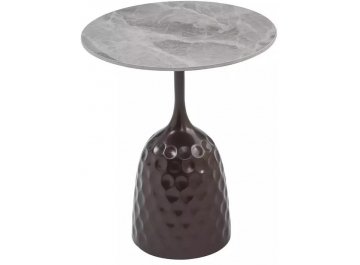 Журнальный столик Signal Mutti серый / коричневый