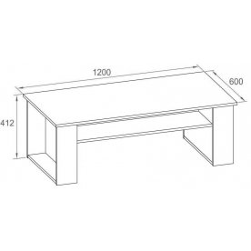Журнальный столик СЖ-8