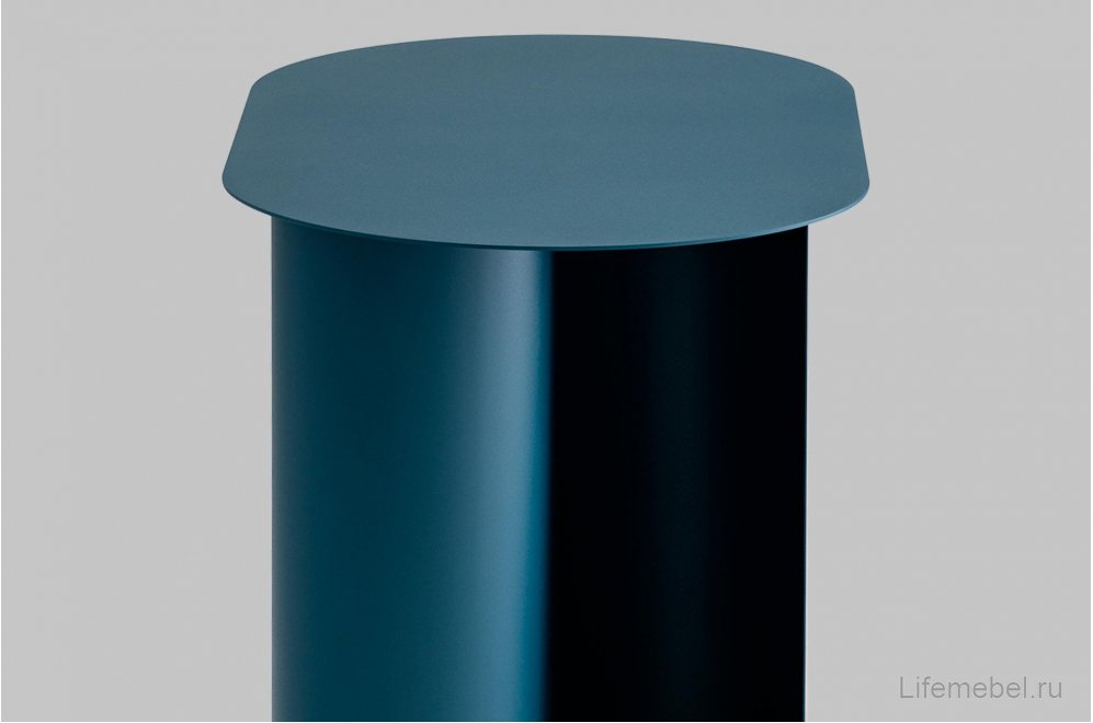 Журнальный столик Сайвен металл синий