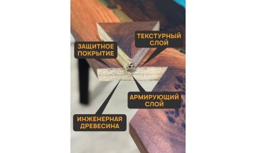 Деревянный стол 3.45/120/80/32/3.2