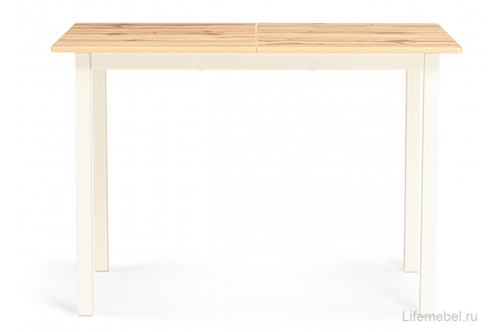 Деревянный стол Аркон 110(130)х68х75 дуб вотан / белый