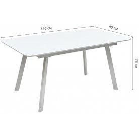 Деревянный стол Aruba 140