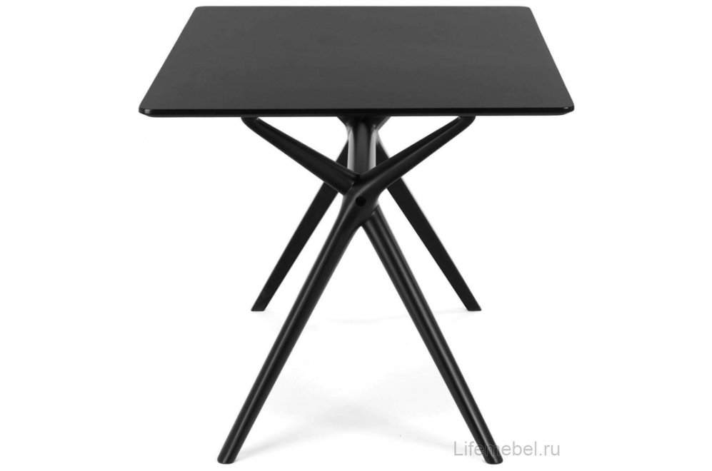 Деревянный стол BB 120x80 черный