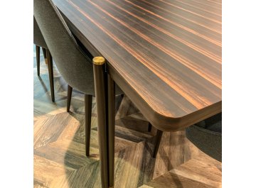 Обеденный стол Benissa MDI.DT.BS.10 шпон эбони