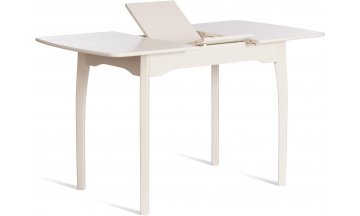 Деревянный стол Caterina 100-130x70x75 ivory