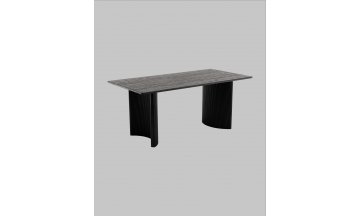 Деревянный обеденный стол Celestia 180x90x75 темное дерево