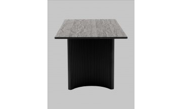 Деревянный обеденный стол Celestia 180x90x75 темное дерево