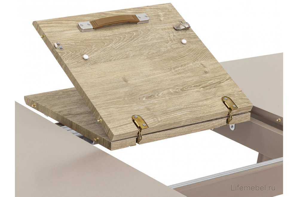 Деревянный стол Денвер бежевый