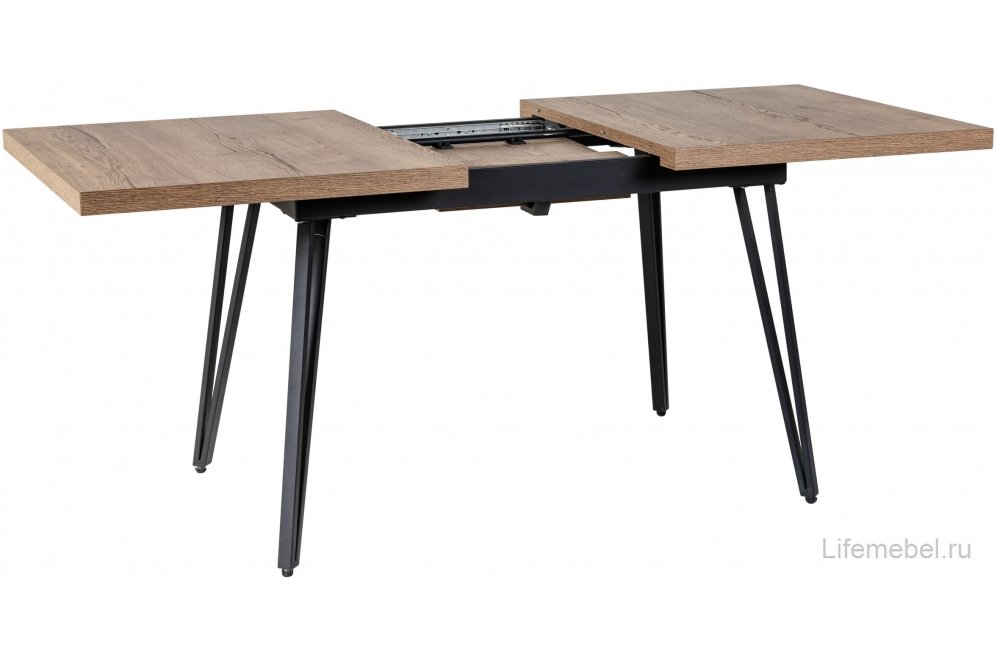 Деревянный стол Диего 120x160 табак