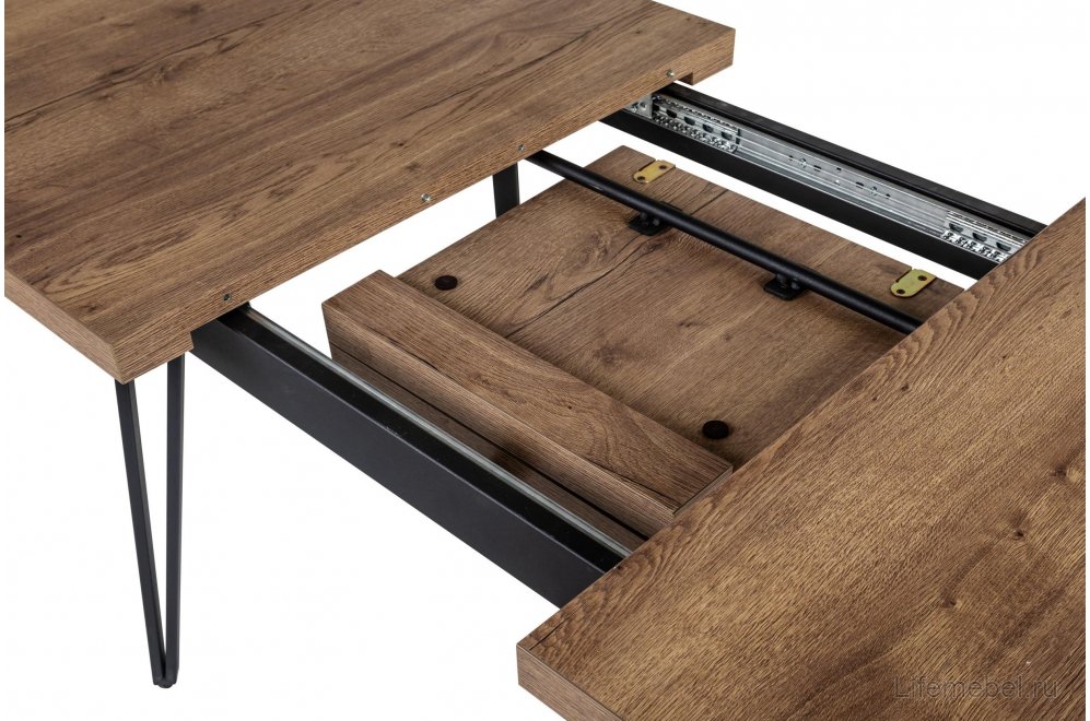 Деревянный стол Диего 140x180 табак