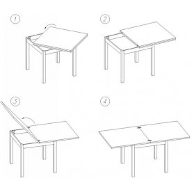 Деревянный стол Дрезден М-2 ВН 02