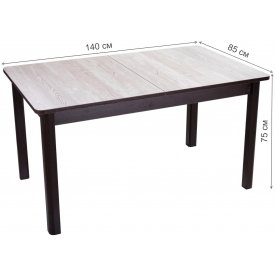 Деревянный стол Джаз ПР-2 ОБ/ВН 04 ВН