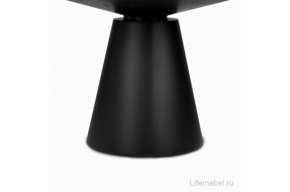 Деревянный стол Glo 120 чёрный матовый