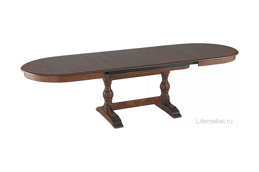 Деревянный стол Гранд темный орех