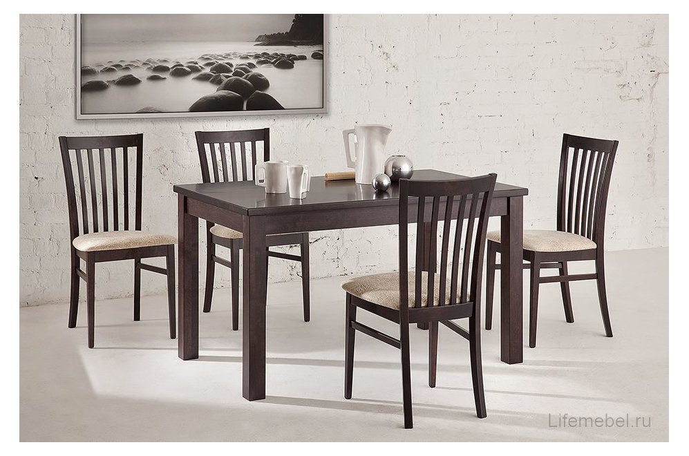 Деревянный стол Комфорт венге