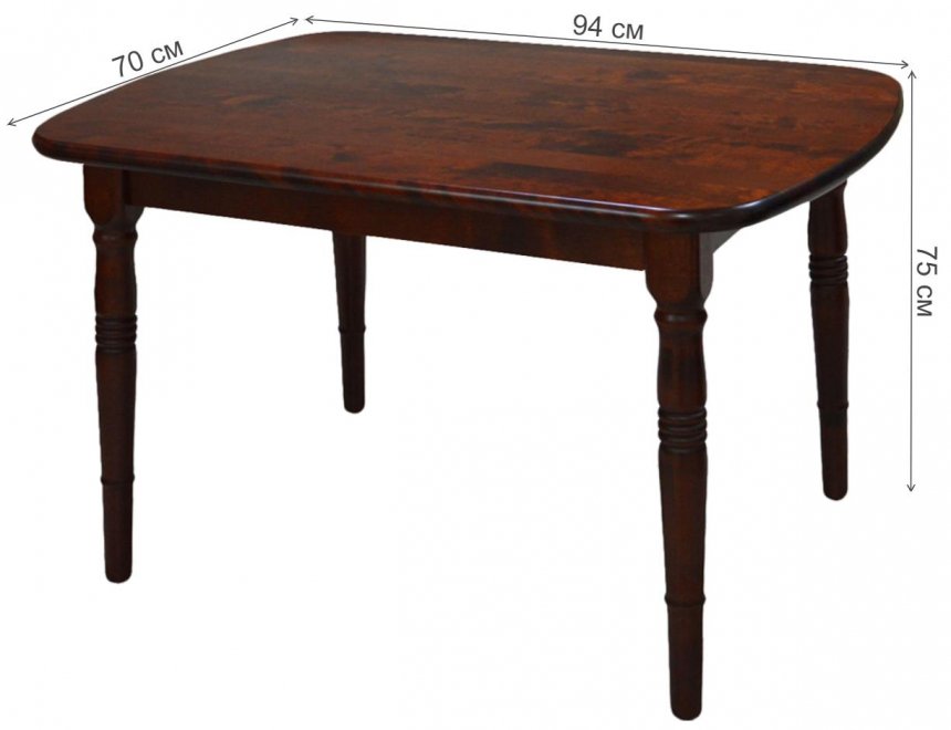 Деревянный стол Комплимент махагон