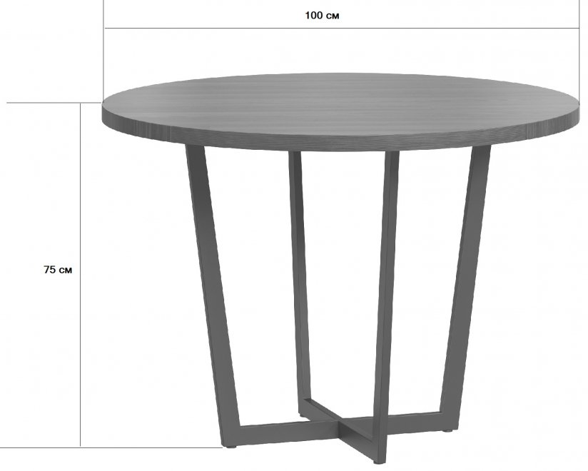 Деревянный стол Лондейл 100 натуральный