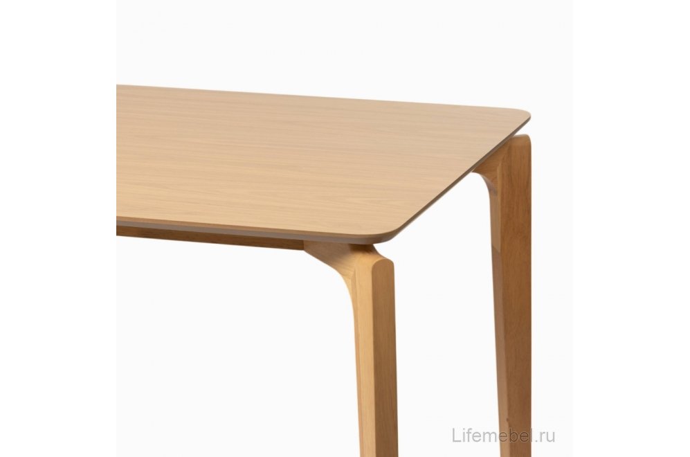 Деревянный стол Mailes 140х80 бежевый