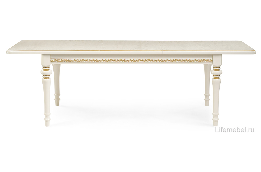 Деревянный стол Маранта слоновая кость