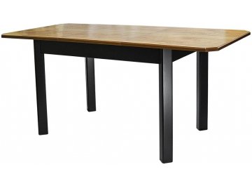 Обеденный стол Мариус М 80 120 черный / дуб