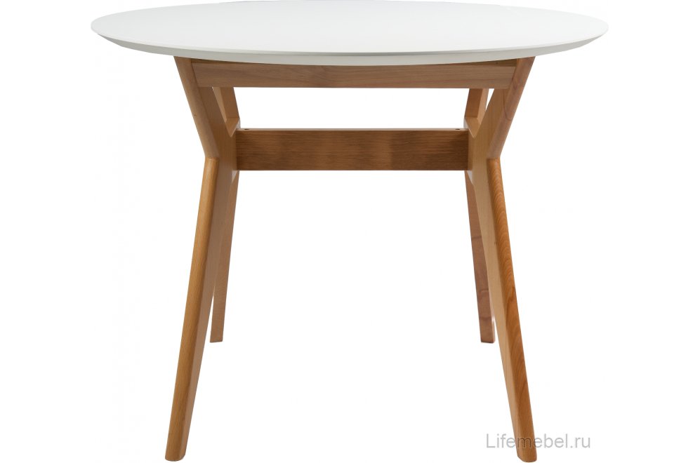Деревянный стол Нарвик белый