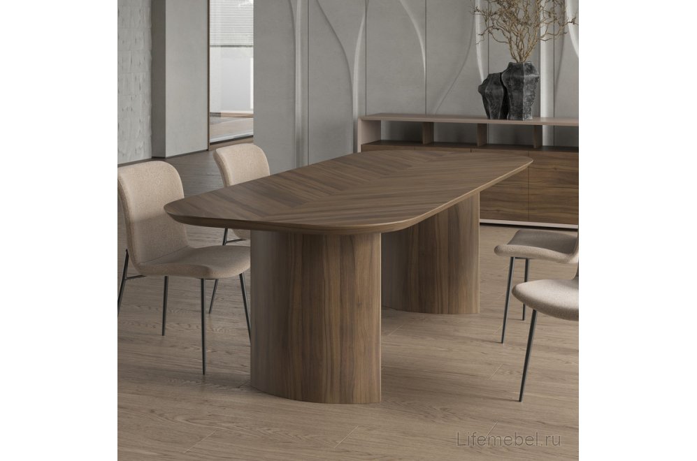 Деревянный стол Olimar 200 орех