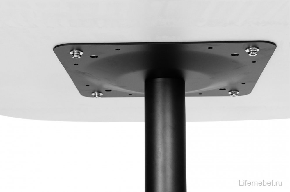 Деревянный стол Otis белый / черный