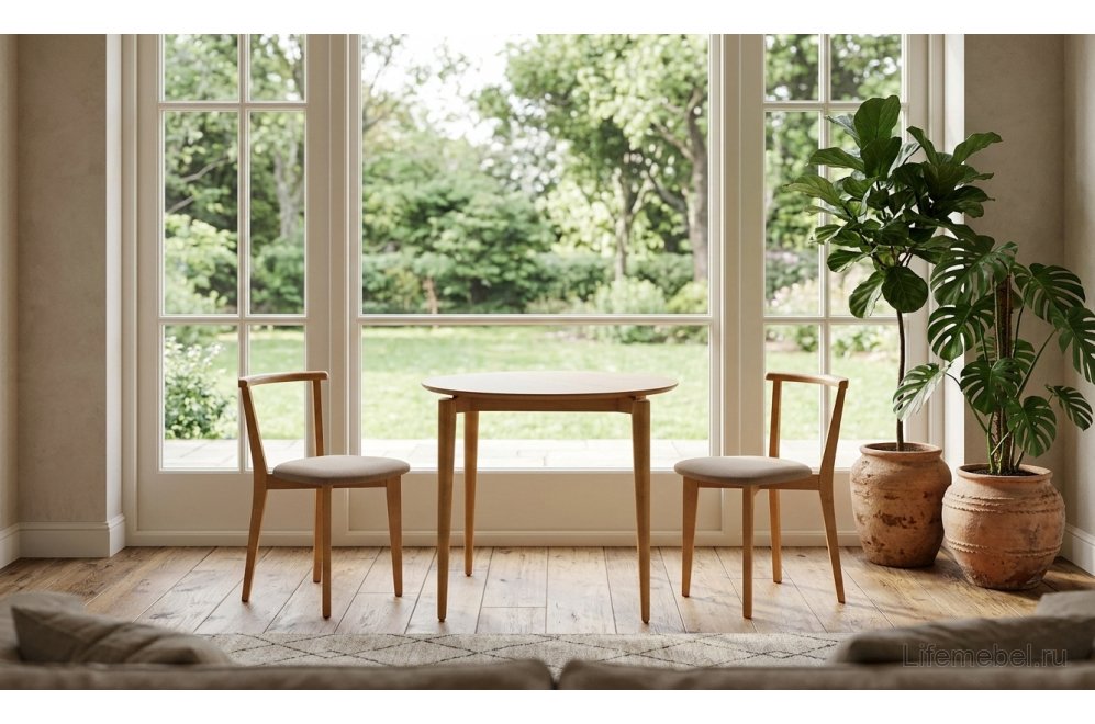 Деревянный стол Pawook К 100 натуральный