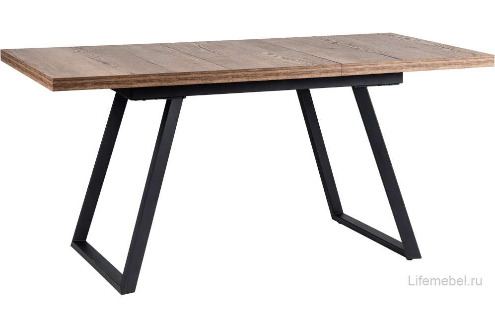 Деревянный стол Пеле 120x160 табак