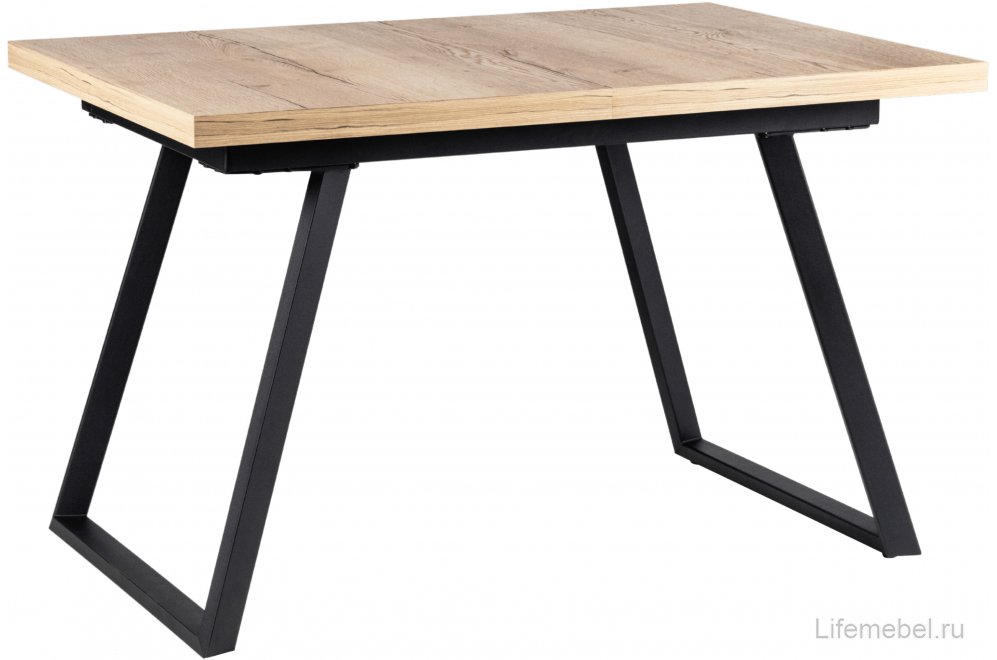 Деревянный стол Пеле 140x180 натуральный