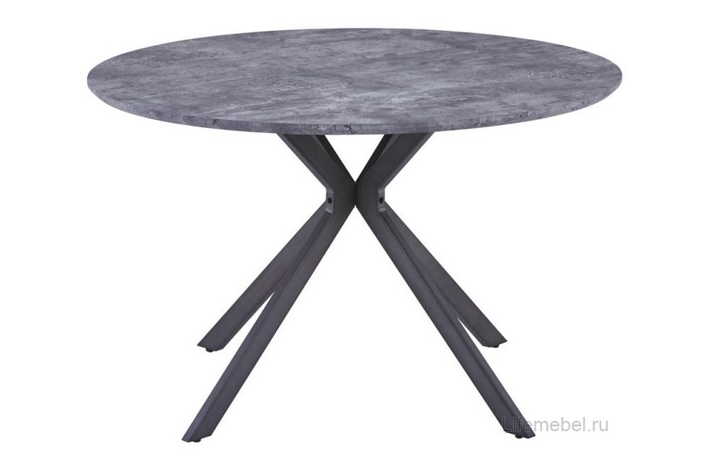 Деревянный стол Ralf 120 серая лава