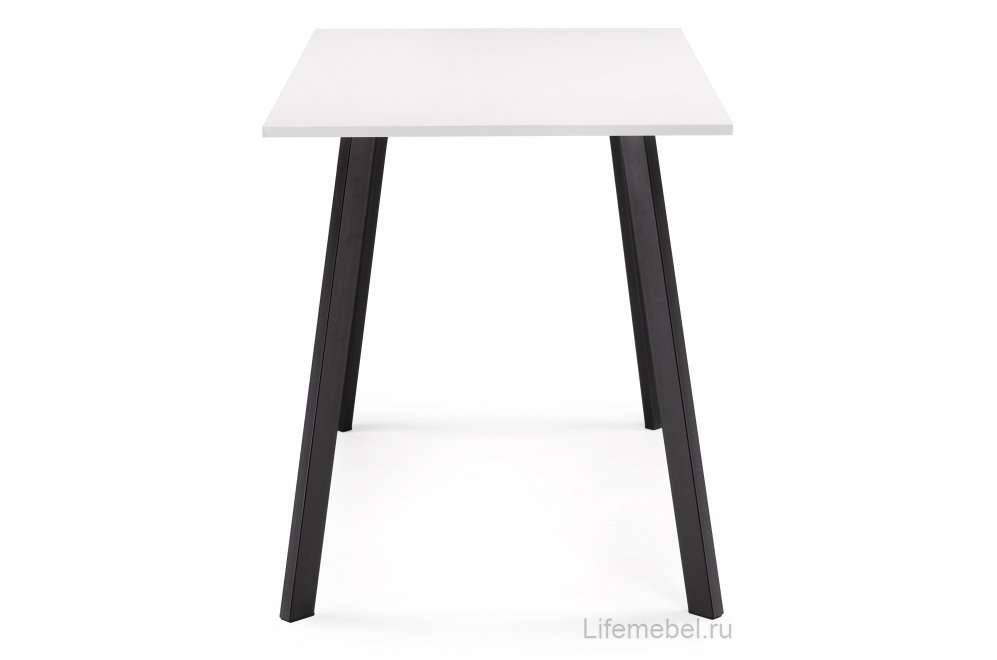 Деревянный стол Ремли 110х67х76 белый / черный