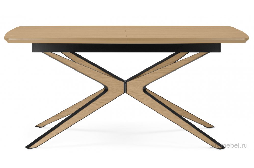 Деревянный стол Roxy 160(220)x90 светлый дуб