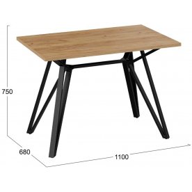 Деревянный стол Ройс Тип 1