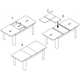 Деревянный стол Румба ПР-М 06 МД 02