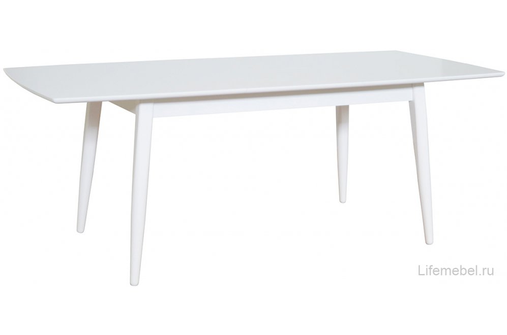Деревянный стол Самурай-3 белая эмаль