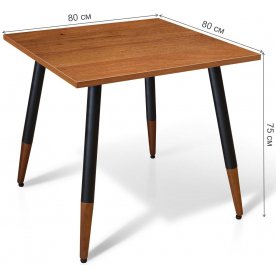 Деревянный стол SHT-T12/80/80