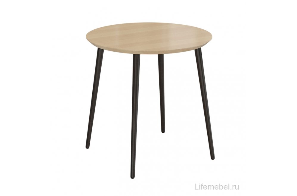 Деревянный стол Сириус 80x80x75 лофт