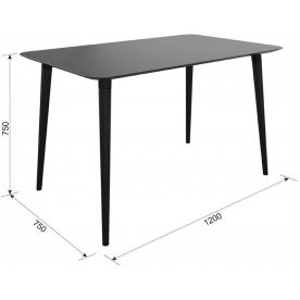 Деревянный стол Сканди 1