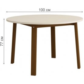 Деревянный стол Сканди