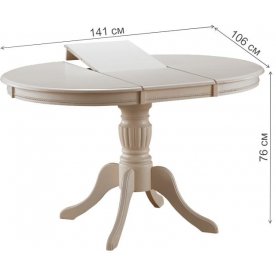 Деревянный стол Olivia Bianco Ecru