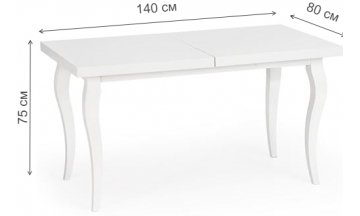 Деревянный стол Mozart 140