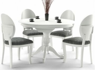 Обеденный стол Бенезет белый