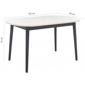 Деревянный стол Leset Акра 2Р